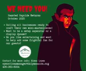 You're Invited to Be a Part of the Haunted Hayride! @ Daly Mansion