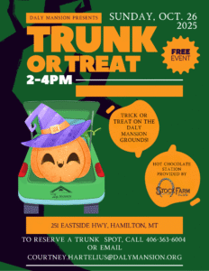 6th Annual Trunk or Treat @ Daly Mansion