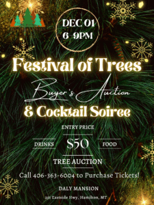 Festival of Trees Buyer's Auction @ Daly Mansion